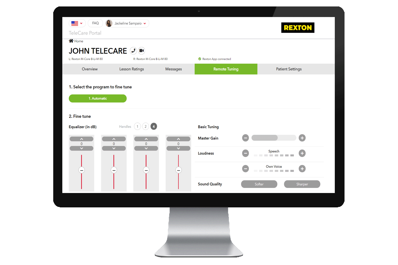 Information for hearing care professionals Rexton